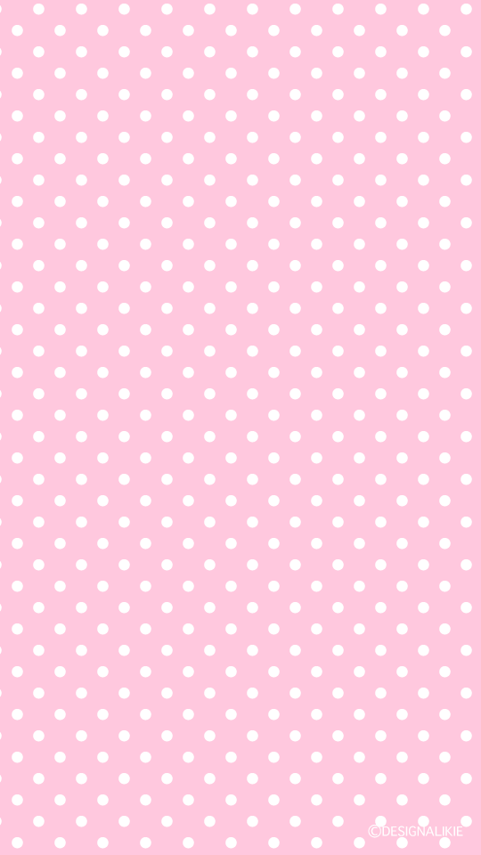 薄ピンク背景の白水玉 無料の壁紙画像集 Illustlive