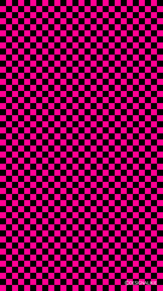 pink and black checkered wallpaper