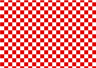 Red and White Check Pattern