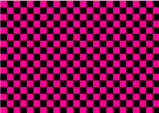 Pink and Black Check Pattern