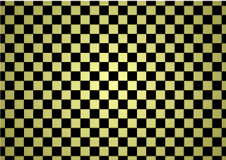 Gold and Black Check Pattern