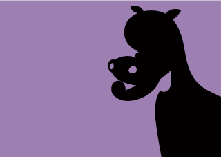 Horse Character Silhouette