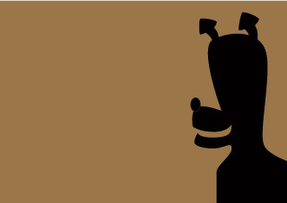 Dog Character Silhouette