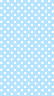 baby blue and white polka dot background