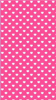 Pink Heart Pattern on Light Pink Background Wallpaper Image